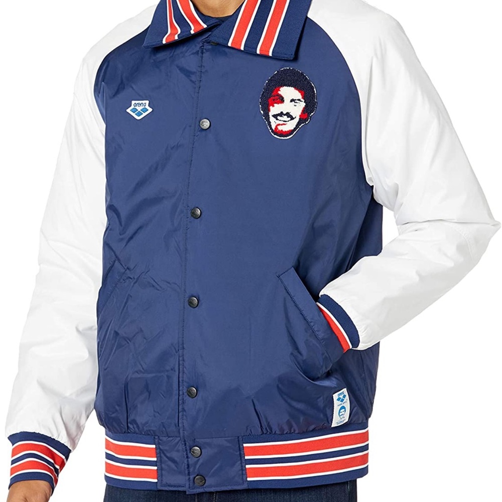 Arena Men's Mark Spitz Exclusive Bomber Jacket